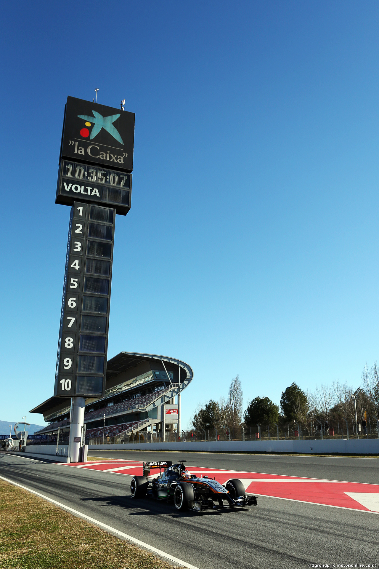 TEST F1 BARCELLONA 22 FEBBRAIO, Nico Hulkenberg (GER) Sahara Force India F1 VJM07.
22.02.2015.