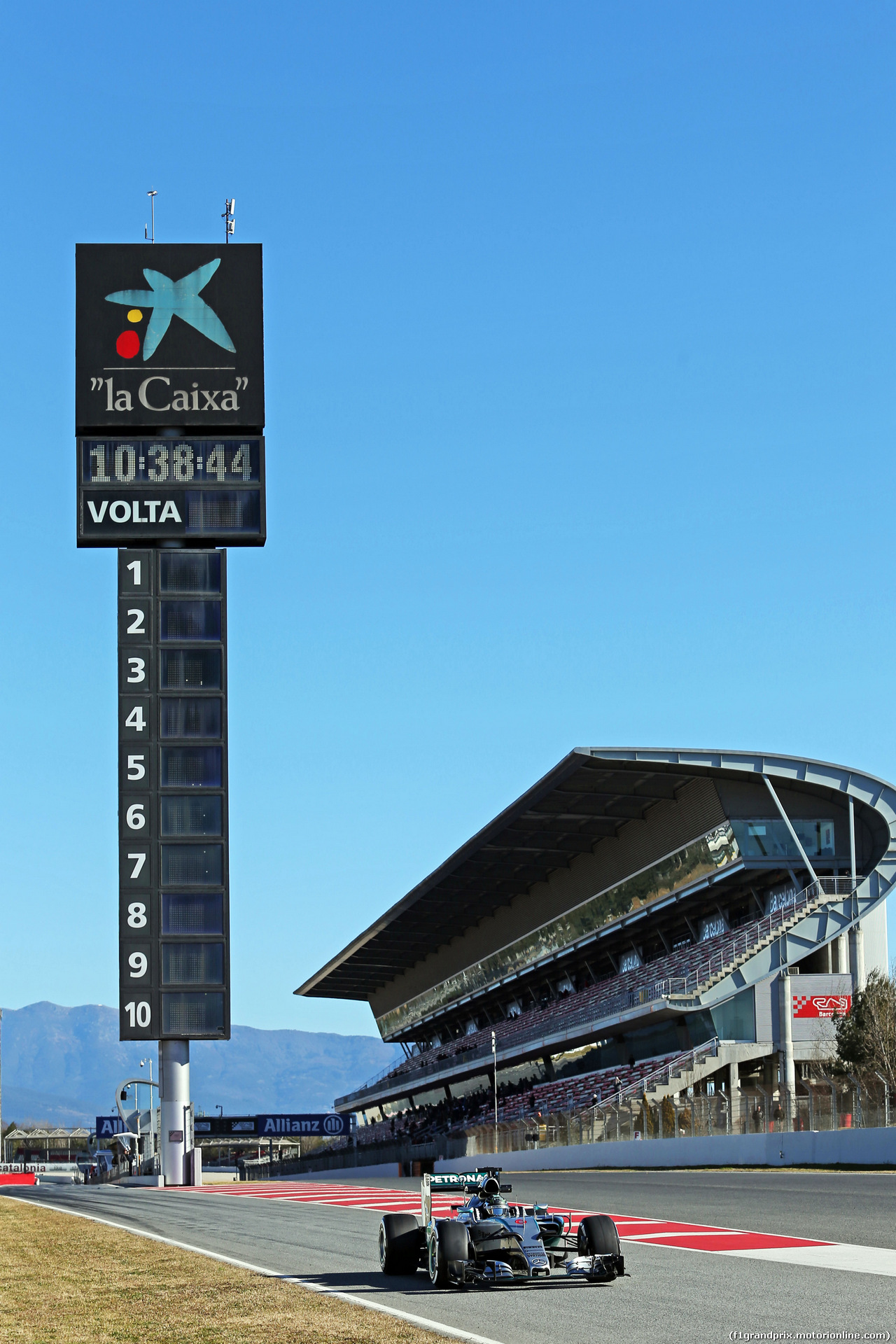 TEST F1 BARCELLONA 22 FEBBRAIO, Nico Rosberg (GER) Mercedes AMG F1 W06.
22.02.2015.