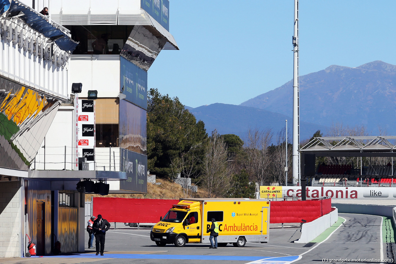 TEST F1 BARCELLONA 22 FEBBRAIO