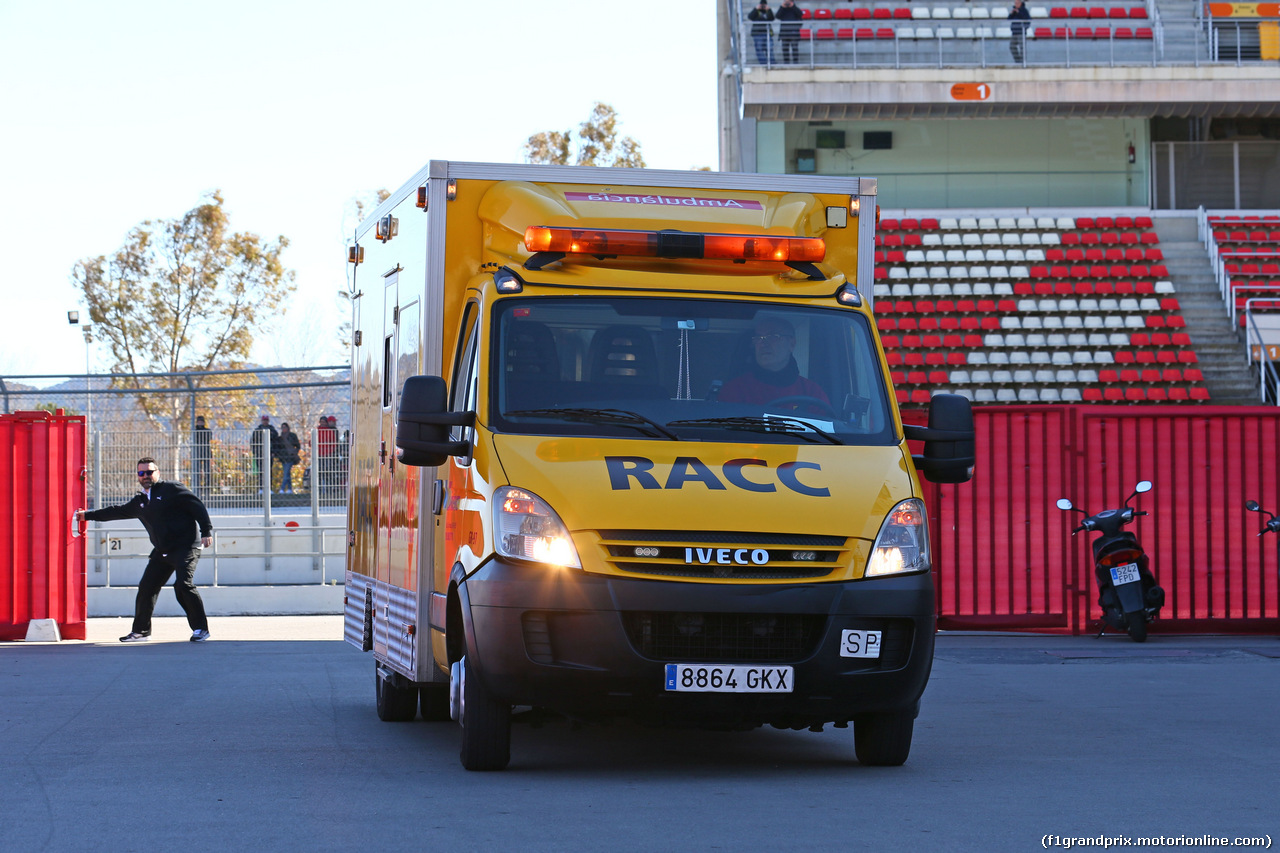 TEST F1 BARCELLONA 22 FEBBRAIO