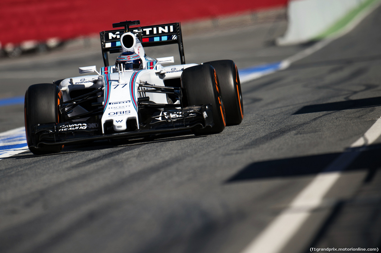 TEST F1 BARCELLONA 22 FEBBRAIO
