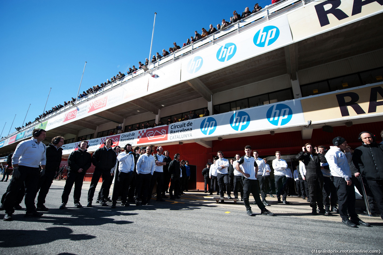 TEST F1 BARCELLONA 22 FEBBRAIO