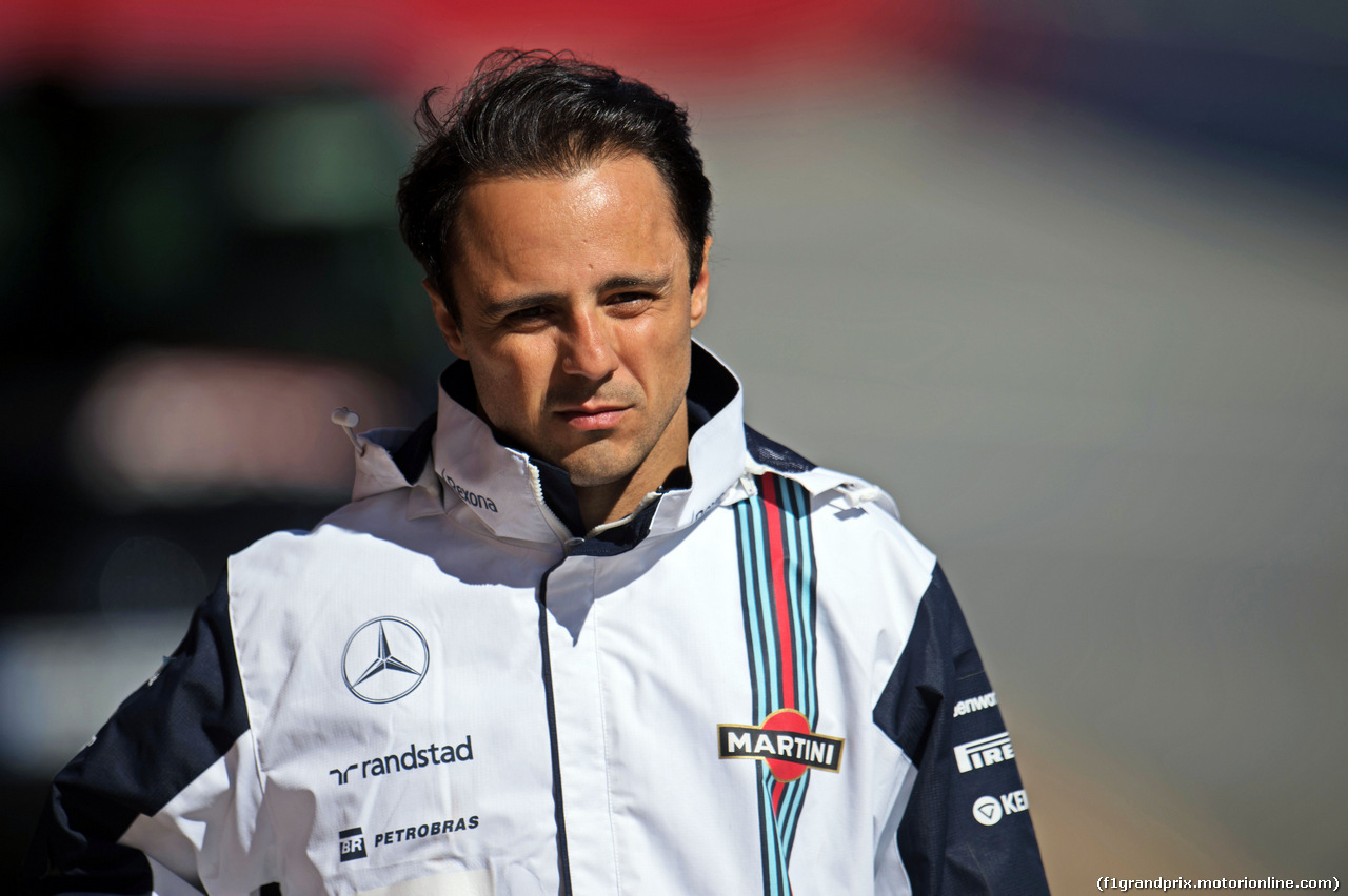 TEST F1 BARCELLONA 22 FEBBRAIO, Felipe Massa (BRA) Williams.
22.02.2015.