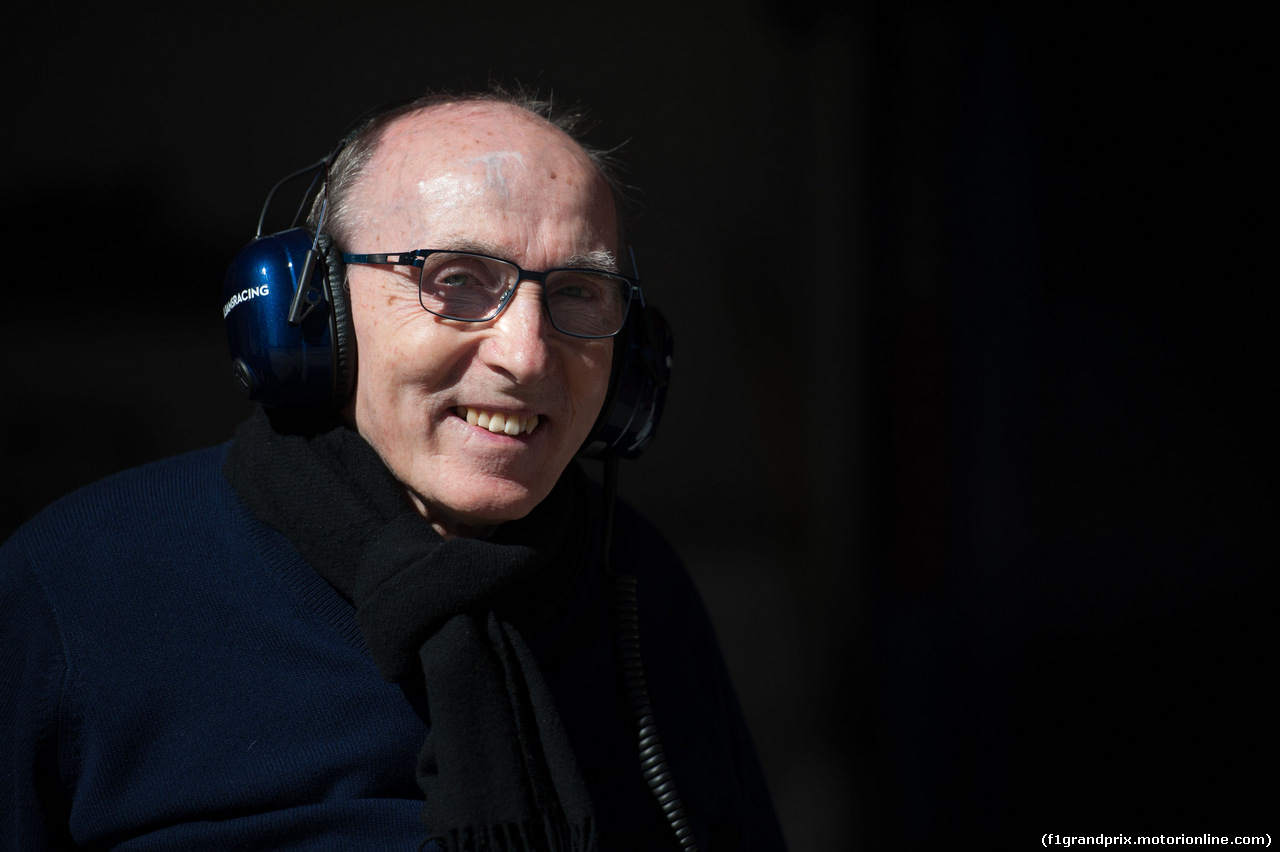 TEST F1 BARCELLONA 22 FEBBRAIO, Frank Williams (GBR) Williams Team Owner.
22.02.2015.