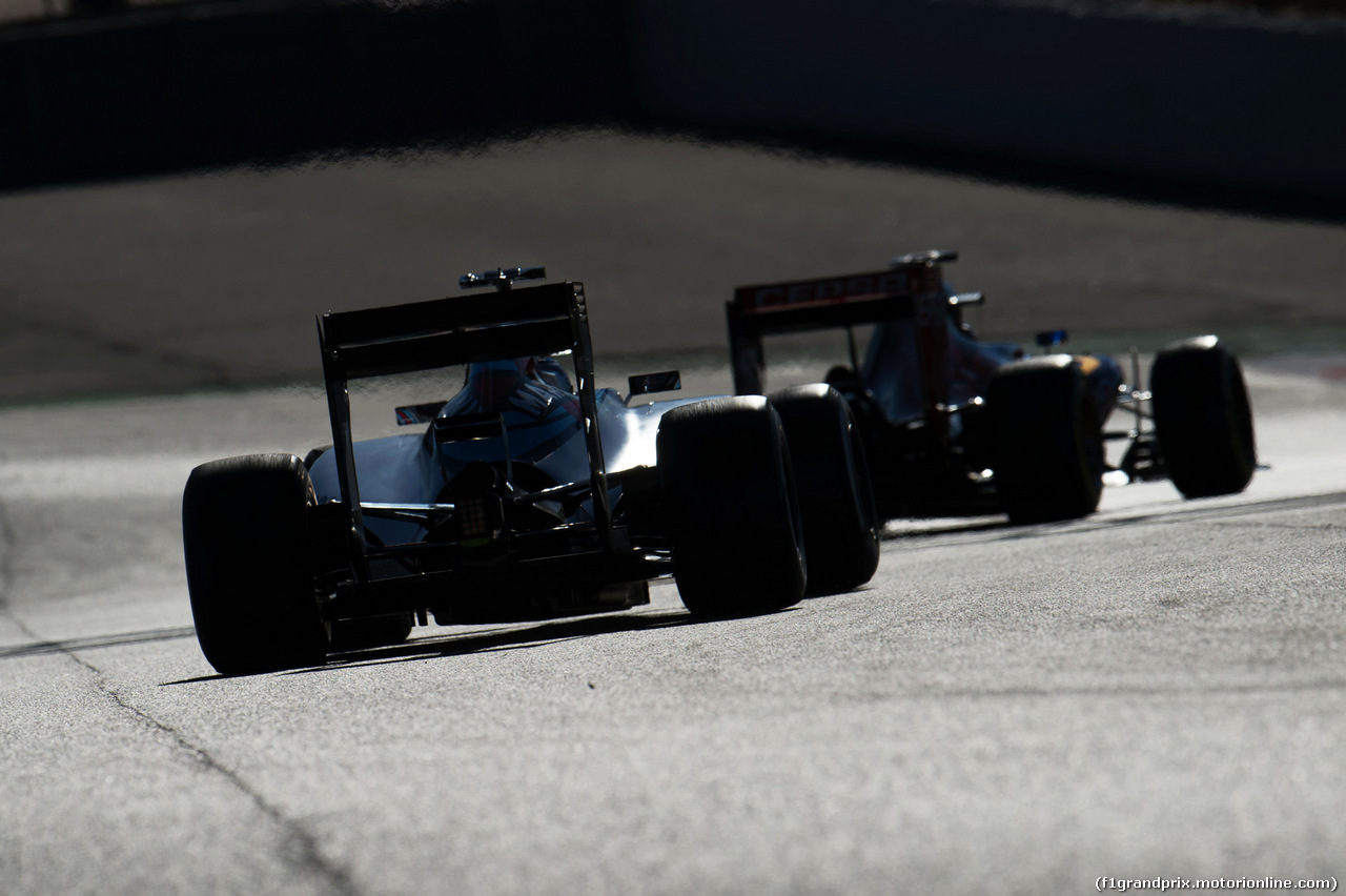 TEST F1 BARCELLONA 22 FEBBRAIO, Valtteri Bottas (FIN) Williams FW37.
22.02.2015.