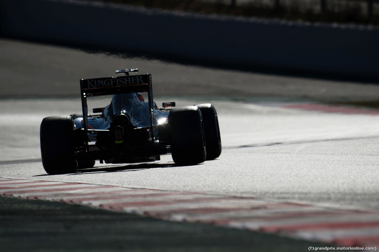 TEST F1 BARCELLONA 22 FEBBRAIO, Nico Hulkenberg (GER) Sahara Force India F1 VJM07.
22.02.2015.