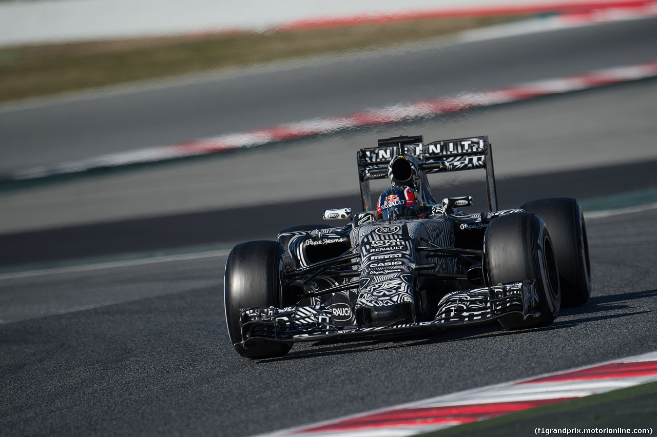 TEST F1 BARCELLONA 22 FEBBRAIO, Daniil Kvyat (RUS) Red Bull Racing RB11.
22.02.2015.