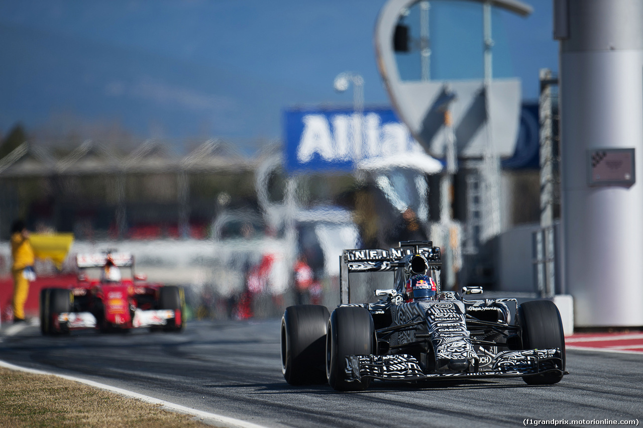TEST F1 BARCELLONA 22 FEBBRAIO, Daniil Kvyat (RUS) Red Bull Racing RB11.
22.02.2015.