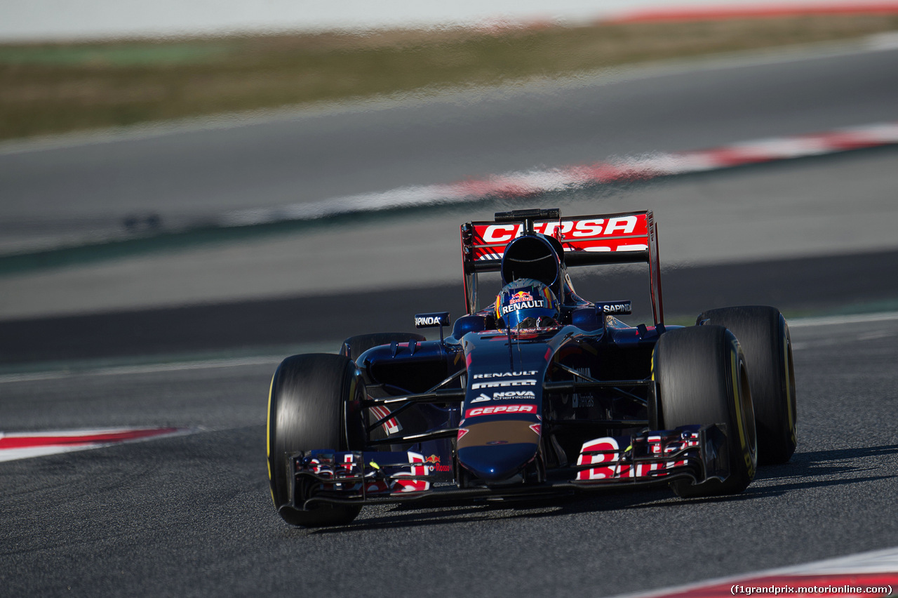 TEST F1 BARCELLONA 22 FEBBRAIO, Carlos Sainz Jr (ESP) Scuderia Toro Rosso STR10.
22.02.2015.