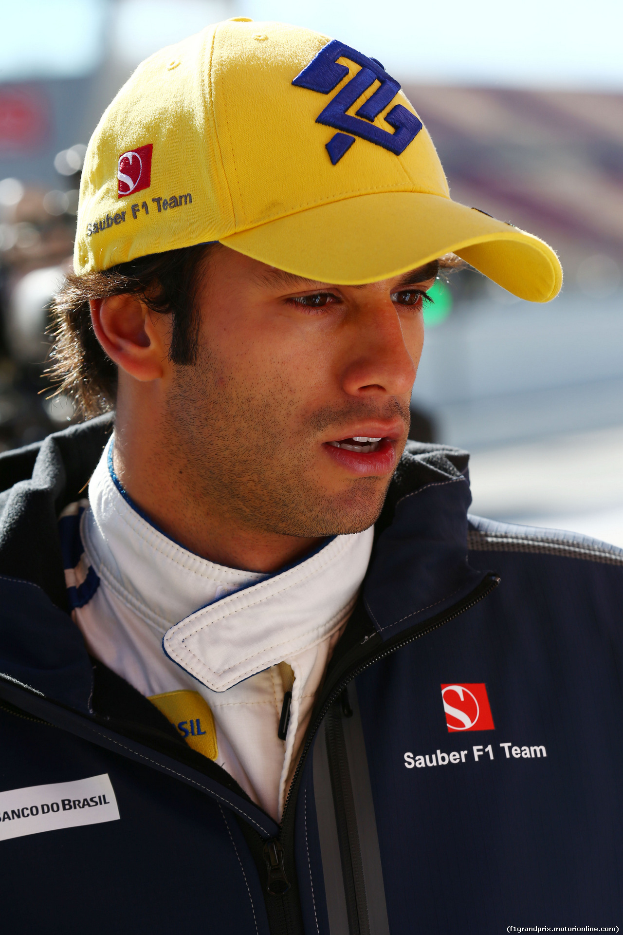 TEST F1 BARCELLONA 22 FEBBRAIO, Felipe Nasr (BRA) Sauber F1 Team.
22.02.2015.