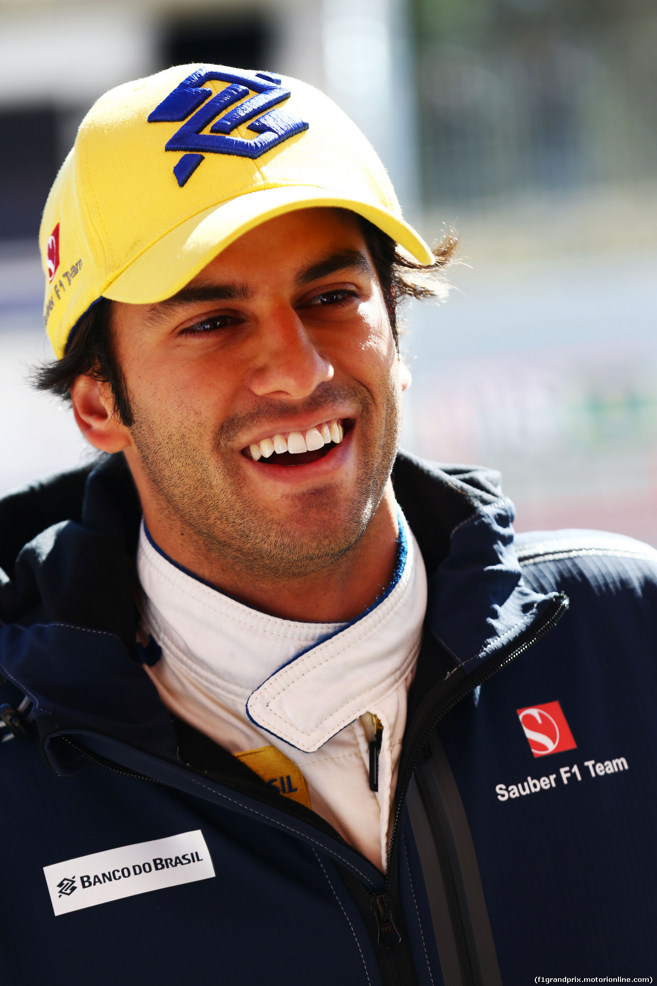 TEST F1 BARCELLONA 22 FEBBRAIO, Felipe Nasr (BRA) Sauber F1 Team.
22.02.2015.
