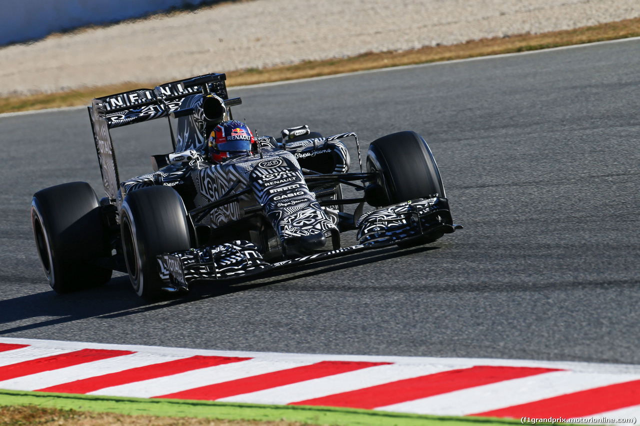 TEST F1 BARCELLONA 22 FEBBRAIO, Daniil Kvyat (RUS) Red Bull Racing RB11.
22.02.2015.