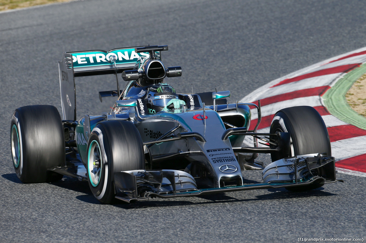 TEST F1 BARCELLONA 22 FEBBRAIO