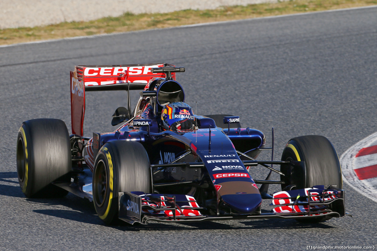 TEST F1 BARCELLONA 22 FEBBRAIO, Carlos Sainz Jr (ESP) Scuderia Toro Rosso STR10.
22.02.2015.