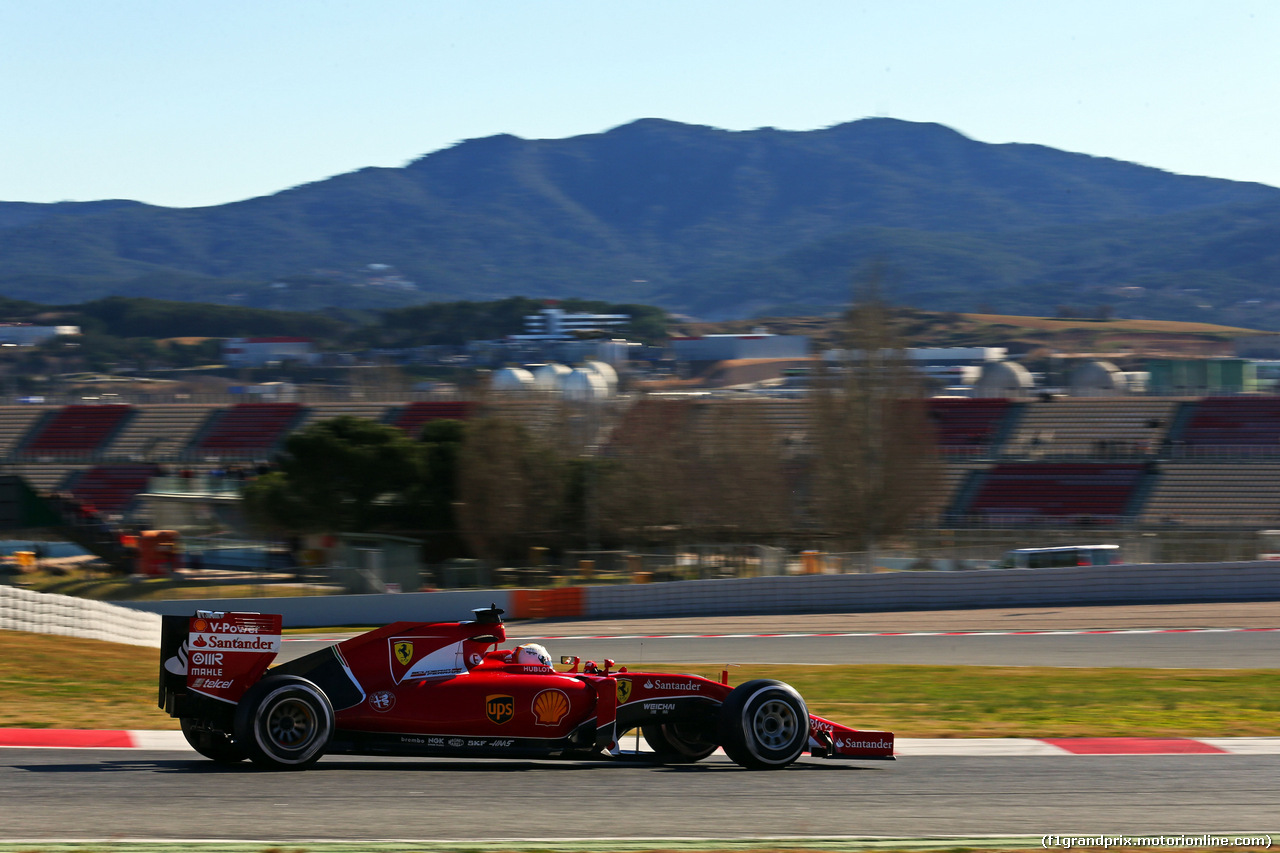 TEST F1 BARCELLONA 22 FEBBRAIO, Sebastian Vettel (GER) Ferrari SF15-T.
22.02.2015.