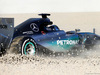 F1-TEST BARCELONA 22. FEBRUAR, Nico Rosberg (GER) Mercedes AMG F1 W06 dreht sich von der Strecke. 22.02.2015.