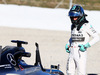TEST F1 BARCELLONA 22 FEBBRAIO, Nico Rosberg (GER) Mercedes AMG F1 W06 spins off the circuit.
22.02.2015.