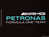 F1-TEST BARCELONA 22. FEBRUAR, Mercedes AMG F1-Logo. 22.02.2015.