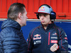 TEST F1 BARCELLONA 26 FEBBRAIO, Max Verstappen (NLD) Scuderia Toro Rosso with his father Jos Verstappen (NLD).
26.02.2015.