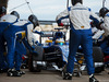 TEST F1 BARCELLONA 26 FEBBRAIO, Marcus Ericsson (SWE) Sauber C34 practices a pit stop.
26.02.2015.