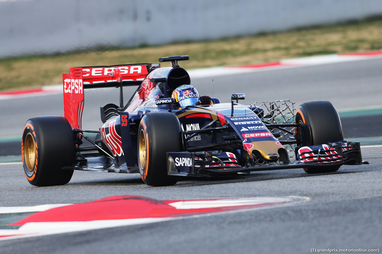 TEST F1 BARCELLONA 26 FEBBRAIO, Carlos Sainz Jr (ESP) Scuderia Toro Rosso STR10.
26.02.2015.