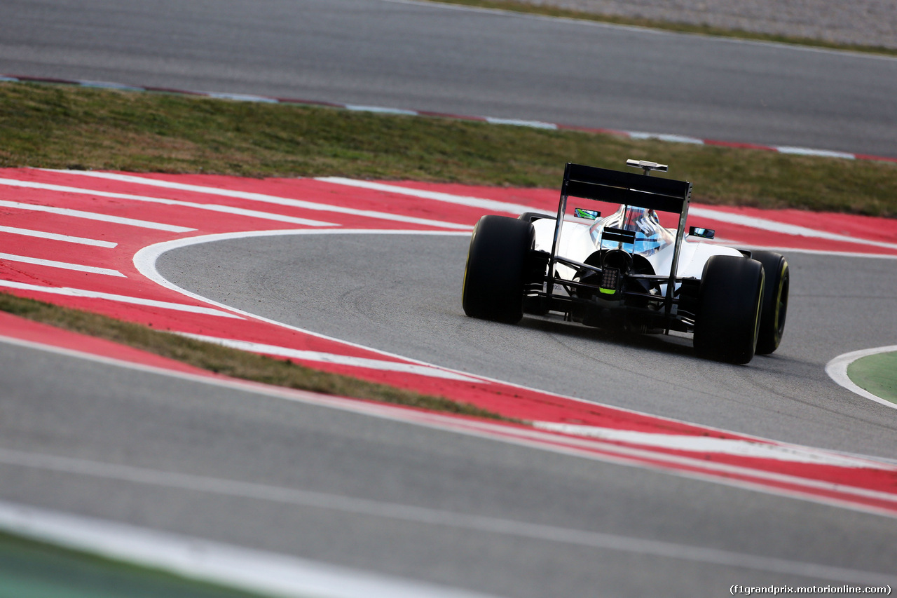 TEST F1 BARCELLONA 26 FEBBRAIO, Felipe Massa (BRA) Williams FW37.
26.02.2015.
