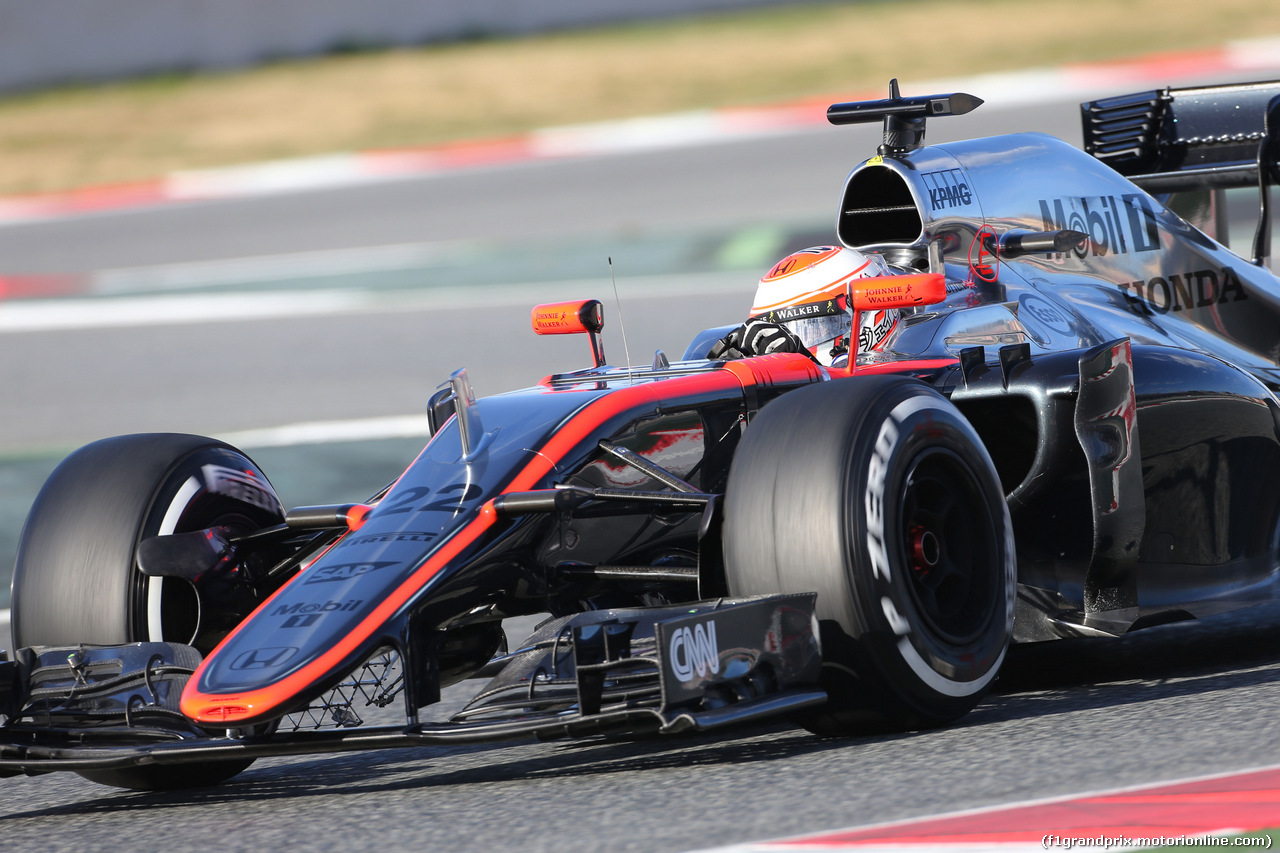 TEST F1 BARCELLONA 26 FEBBRAIO, Jenson Button (GBR) McLaren MP4-30.
26.02.2015.