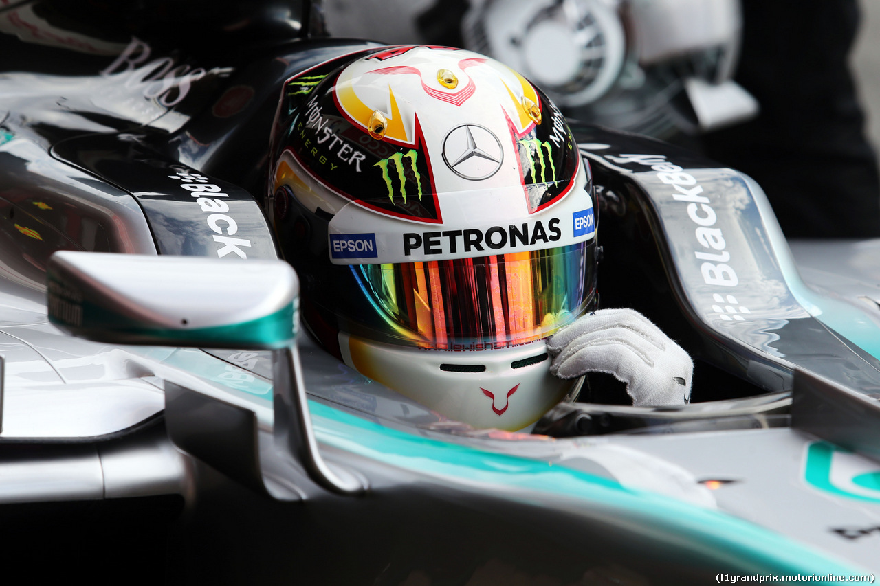 TEST F1 BARCELLONA 26 FEBBRAIO, Lewis Hamilton (GBR) Mercedes AMG F1 W06.
26.02.2015.