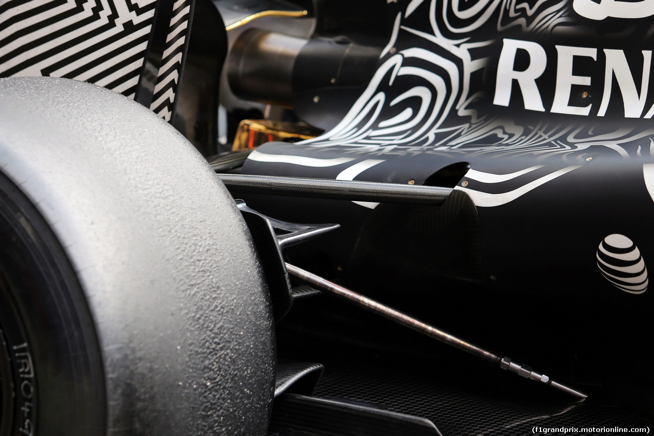 TEST F1 BARCELLONA 26 FEBBRAIO, Red Bull Racing RB11 rear suspension detail.
26.02.2015.