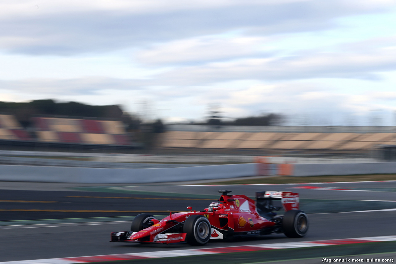 TEST F1 BARCELLONA 26 FEBBRAIO, Kimi Raikkonen (FIN), Ferrari 
26.02.2015.