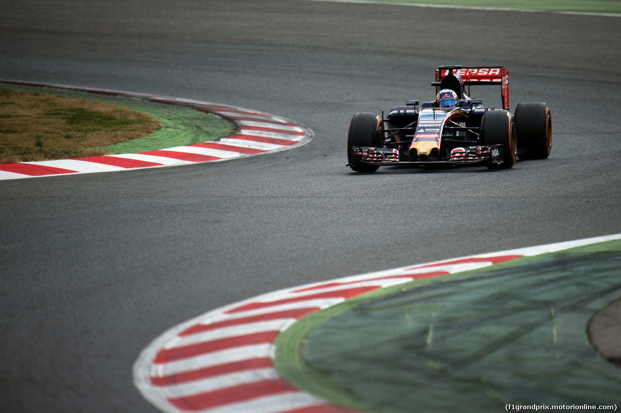 TEST F1 BARCELLONA 26 FEBBRAIO, Carlos Sainz Jr (ESP) Scuderia Toro Rosso STR10.
26.02.2015.