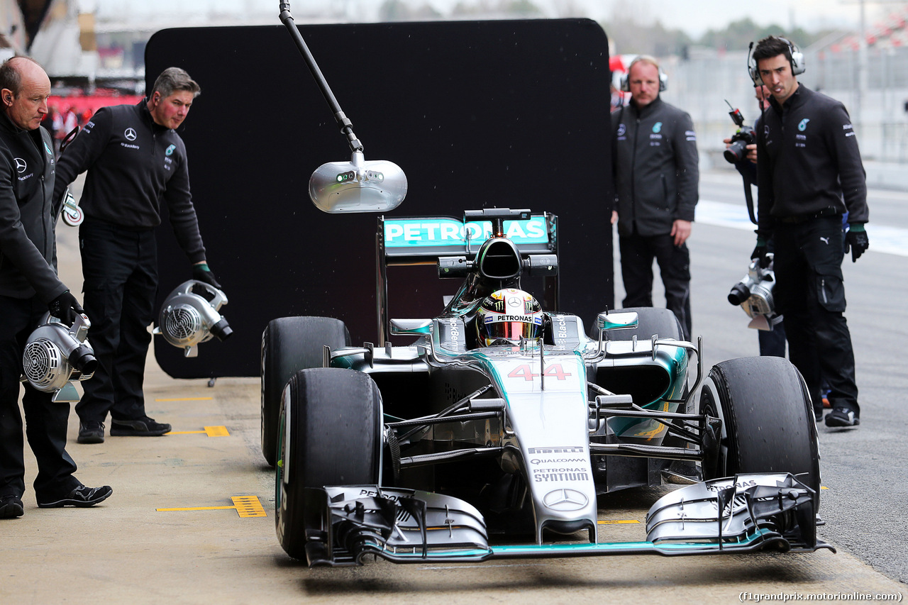 TEST F1 BARCELLONA 26 FEBBRAIO