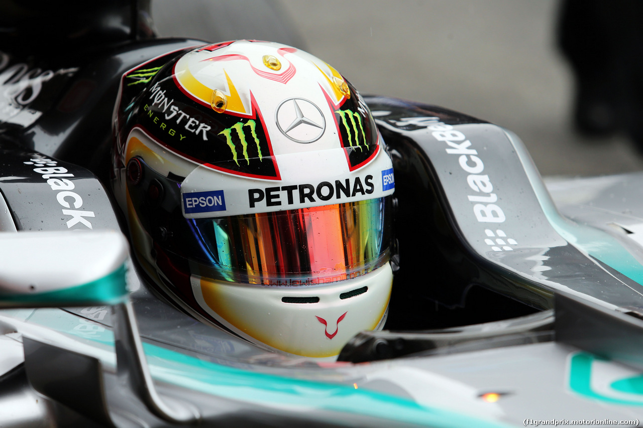 TEST F1 BARCELLONA 26 FEBBRAIO, Lewis Hamilton (GBR) Mercedes AMG F1 W06.
26.02.2015.