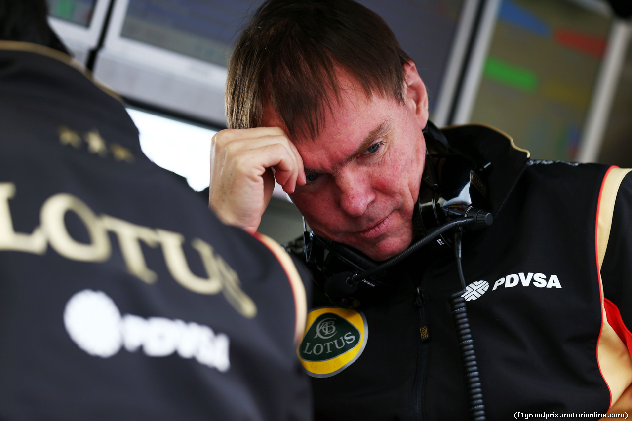 TEST F1 BARCELLONA 26 FEBBRAIO, Alan Permane (GBR) Lotus F1 Team Trackside Operations Director.
26.02.2015.