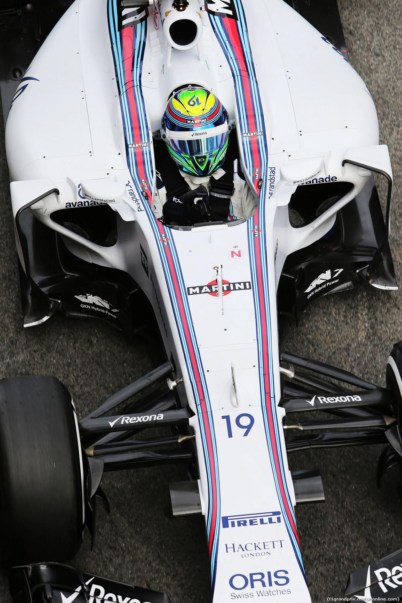 TEST F1 BARCELLONA 26 FEBBRAIO, Felipe Massa (BRA) Williams FW37.
26.02.2015.