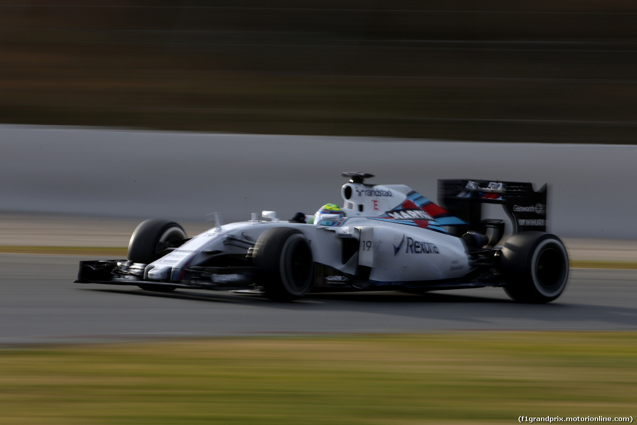 TEST F1 BARCELLONA 26 FEBBRAIO, Felipe Massa (BRA), Williams F1 Team 
26.02.2015. F