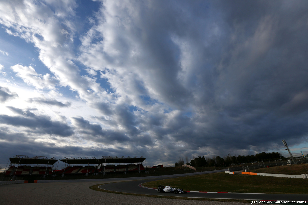 TEST F1 BARCELLONA 26 FEBBRAIO, Felipe Massa (BRA), Williams F1 Team 
26.02.2015. F