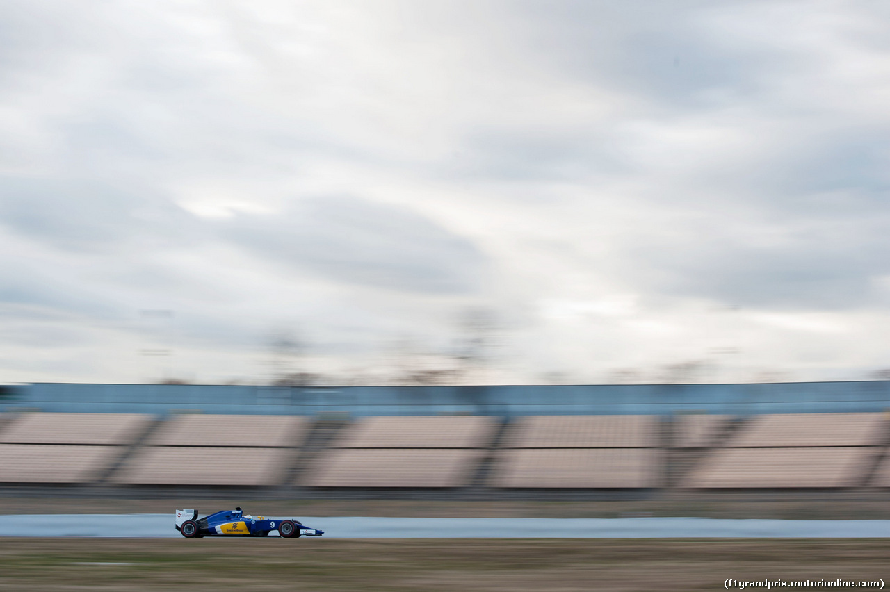 TEST F1 BARCELLONA 26 FEBBRAIO, Marcus Ericsson (SWE) Sauber C34.
26.02.2015.