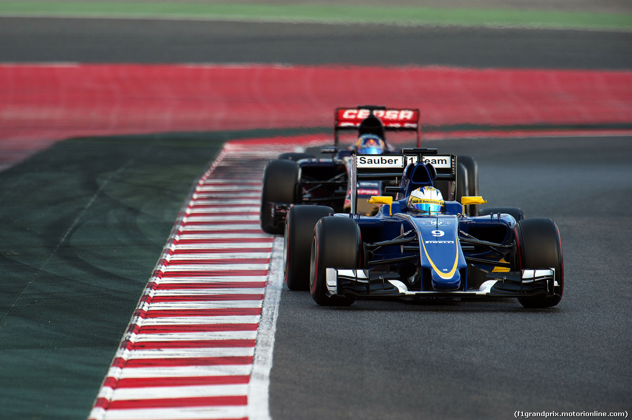 TEST F1 BARCELLONA 26 FEBBRAIO, Marcus Ericsson (SWE) Sauber C34.
26.02.2015.