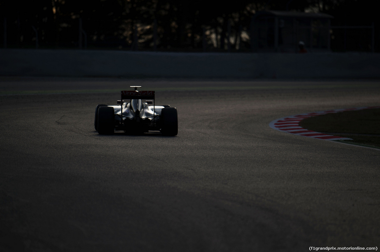 TEST F1 BARCELLONA 26 FEBBRAIO, Romain Grosjean (FRA) Lotus F1 E23.
26.02.2015.