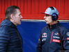 F1-TEST BARCELONA 26. FEBRUAR, Max Verstappen (NLD) Scuderia Toro Rosso mit seinem Vater Jos Verstappen (NLD). 26.02.2015.