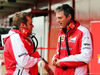 TEST F1 BARCELLONA 26 FEBBRAIO, (L to R): Dave Greenwood (GBR) Ferrari Gara Engineer with James Allison (GBR) Ferrari Chassis Technical Director.
26.02.2015.