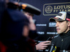 TEST F1 BARCELLONA 27 FEBBRAIO, Pastor Maldonado (VEN) Lotus F1 Team with the media.
27.02.2015.