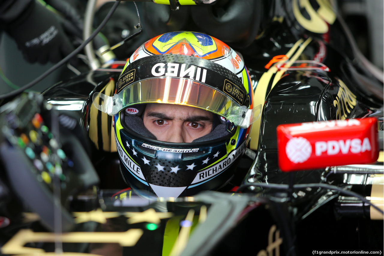 TEST F1 BARCELLONA 27 FEBBRAIO, Pastor Maldonado (VEN), Lotus F1 Team 
27.02.2015.