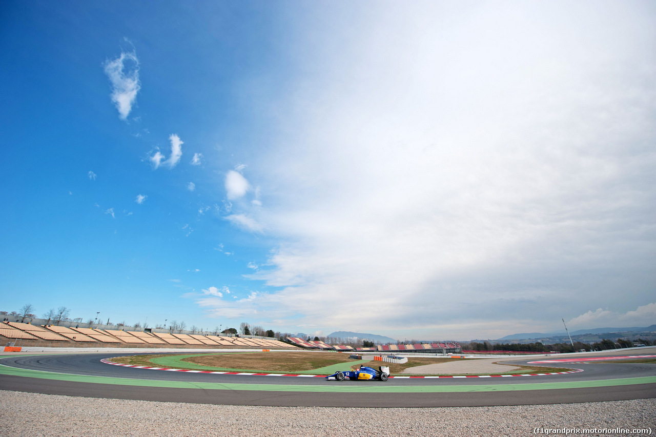 TEST F1 BARCELLONA 27 FEBBRAIO, Felipe Nasr (BRA) Sauber C34.
27.02.2015.