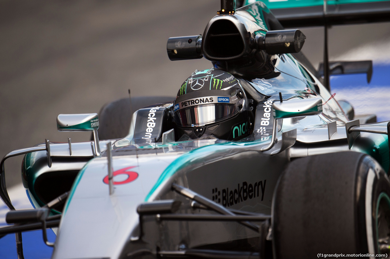 TEST F1 BARCELLONA 27 FEBBRAIO, Nico Rosberg (GER) Mercedes AMG F1 W06.
27.02.2015.