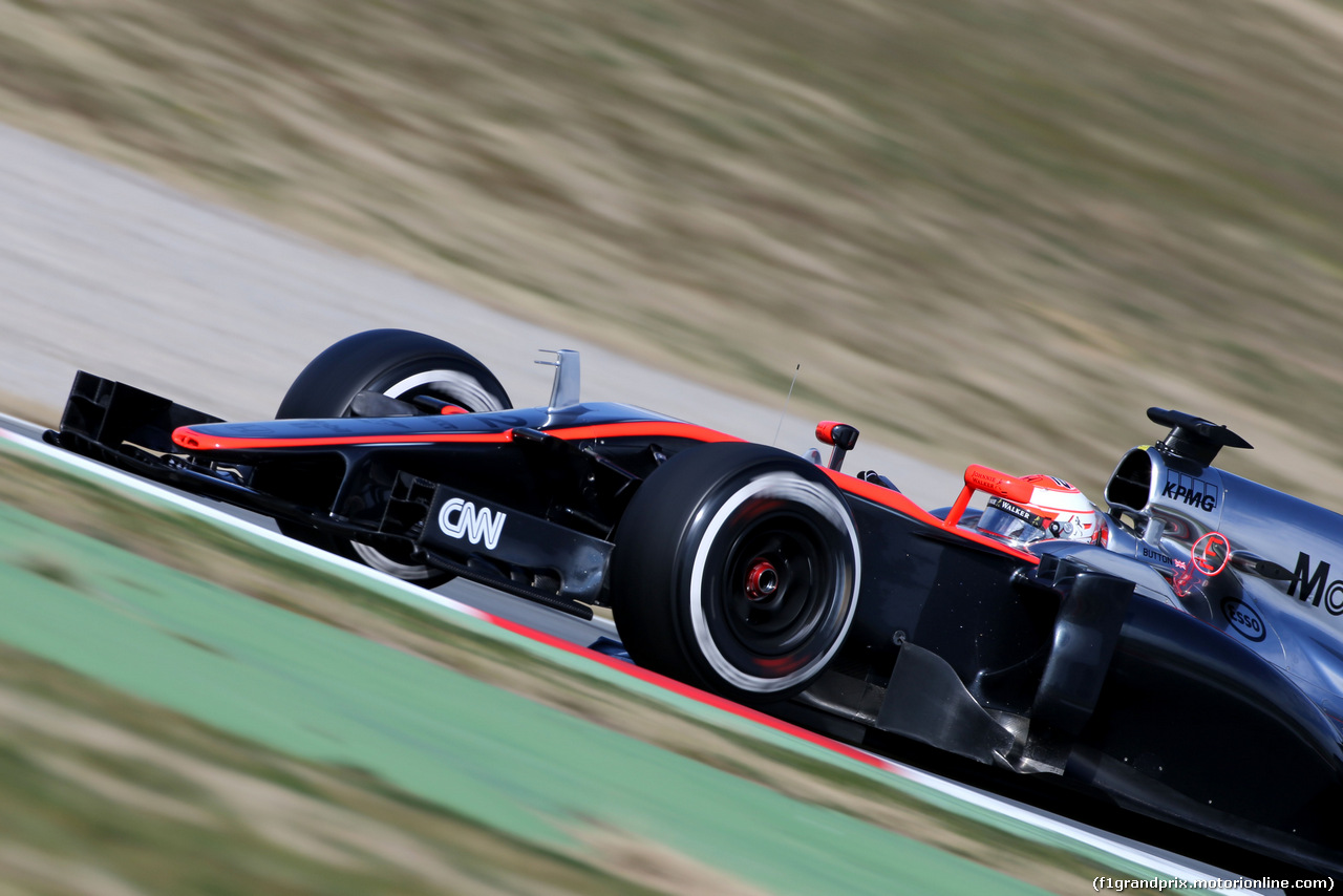 TEST F1 BARCELLONA 27 FEBBRAIO, Jenson Button (GBR), McLaren Honda 
27.02.2015.