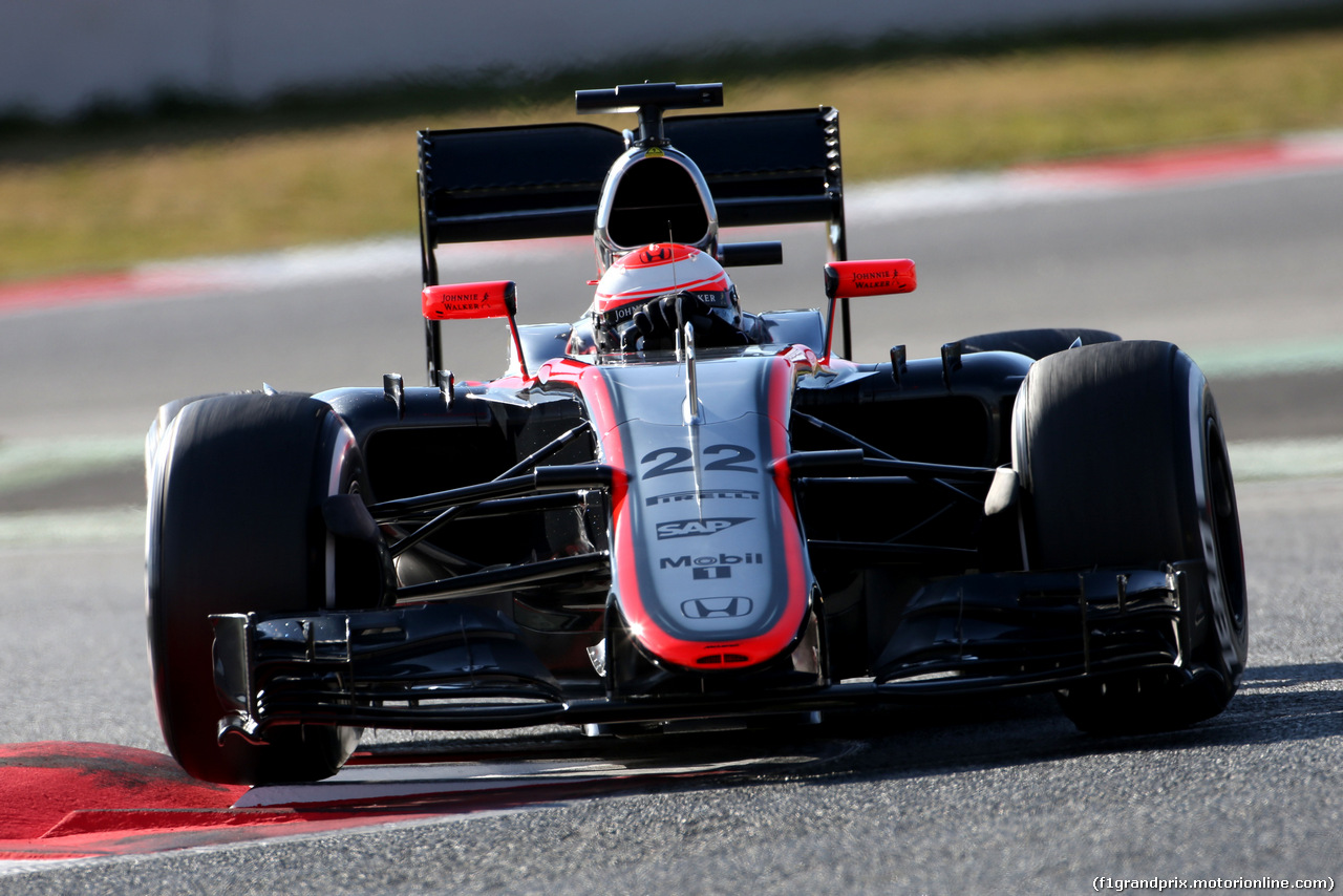 TEST F1 BARCELLONA 27 FEBBRAIO, Jenson Button (GBR), McLaren Honda 
27.02.2015.