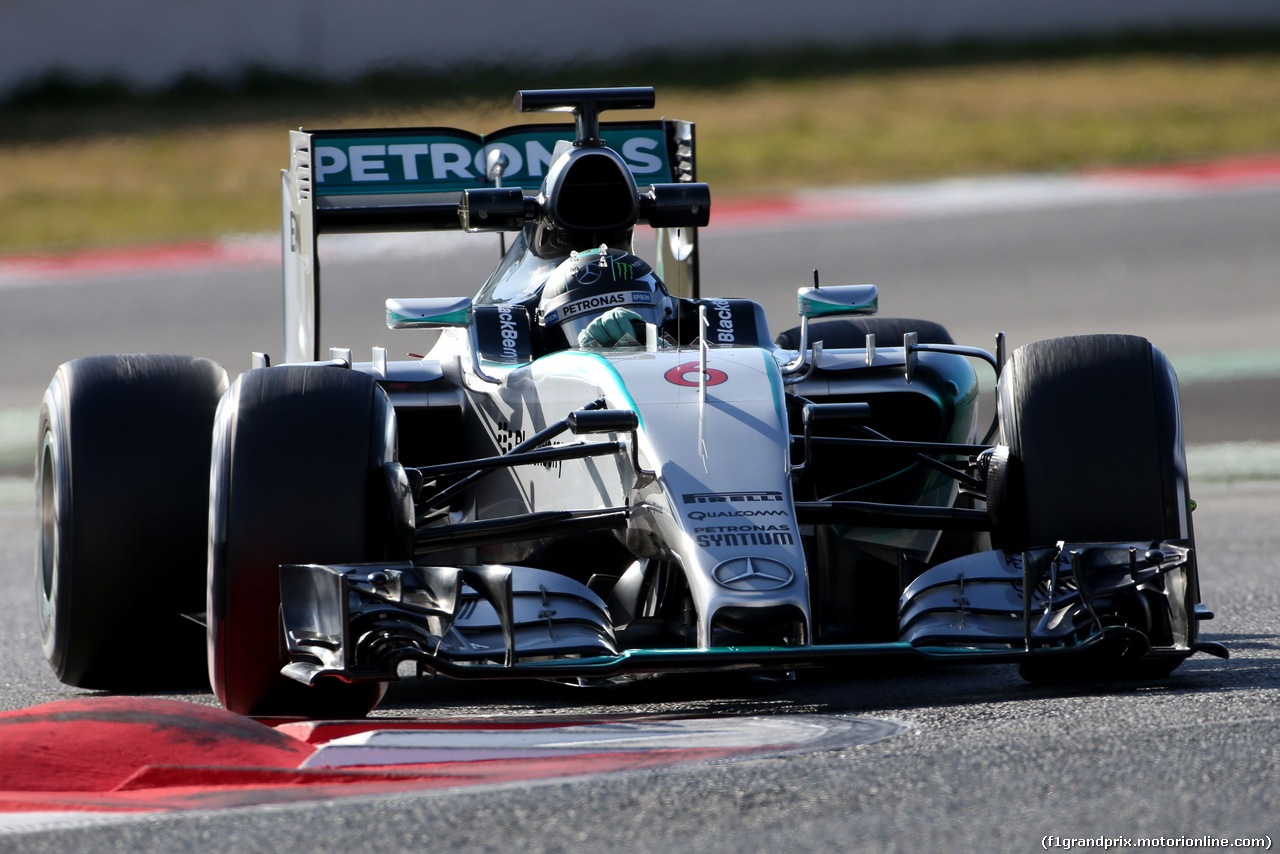 TEST F1 BARCELLONA 27 FEBBRAIO, Nico Rosberg (GER), Mercedes AMG F1 Team 
27.02.2015.