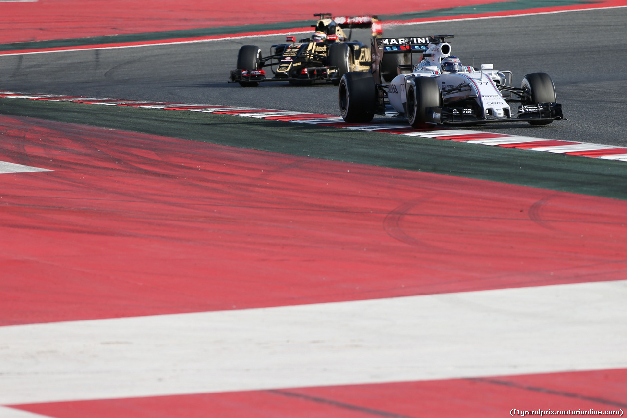 TEST F1 BARCELLONA 27 FEBBRAIO, Valtteri Bottas (FIN) Williams FW37.
27.02.2015.